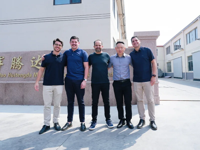 Brazilian Customer Visits Our Factory to Discuss Compressor Upgrades and Long-Term Cooperation